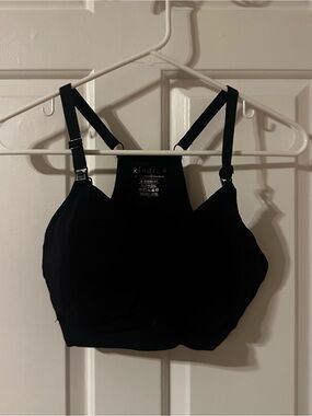 Kindred Bravely Black Supportive Nursing& Pumping Bra with Clip-Down Cups